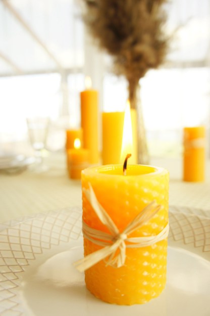 žvakė su bičių vašku